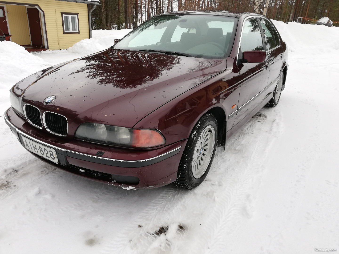 BMW 520 i 4d *vikalistalla* kytkin rikki* Porrasperä 1997