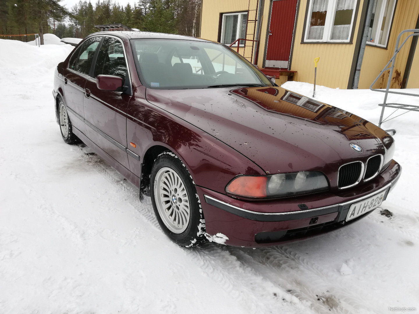 BMW 520 i 4d *vikalistalla* kytkin rikki* Porrasperä 1997