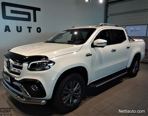Mercedes Benz X 350d 258hv 4matic Power A Huippuvarusteet Vahan Ajettu 1 Omistaja 2 Paikkainen Pakettiauto Pickup 2019 Used Vehicle Nettiauto