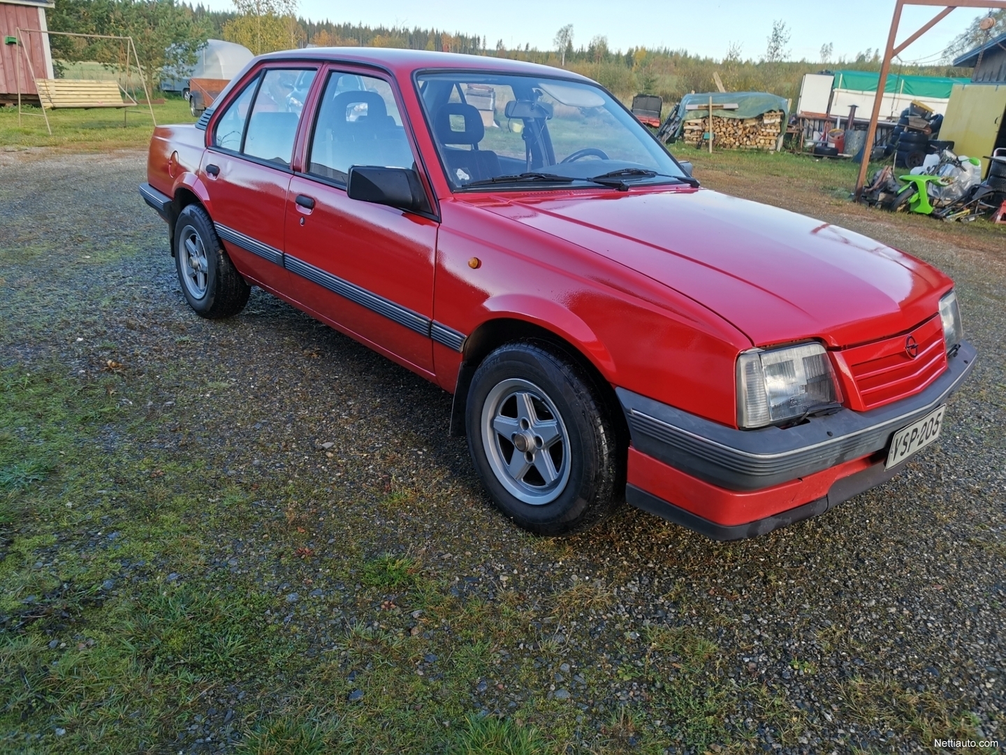 Opel Ascona 1.3S LS 4d irmscher 4-piste ruisku Porrasperä 1987 - Vaihtoauto  - Nettiauto