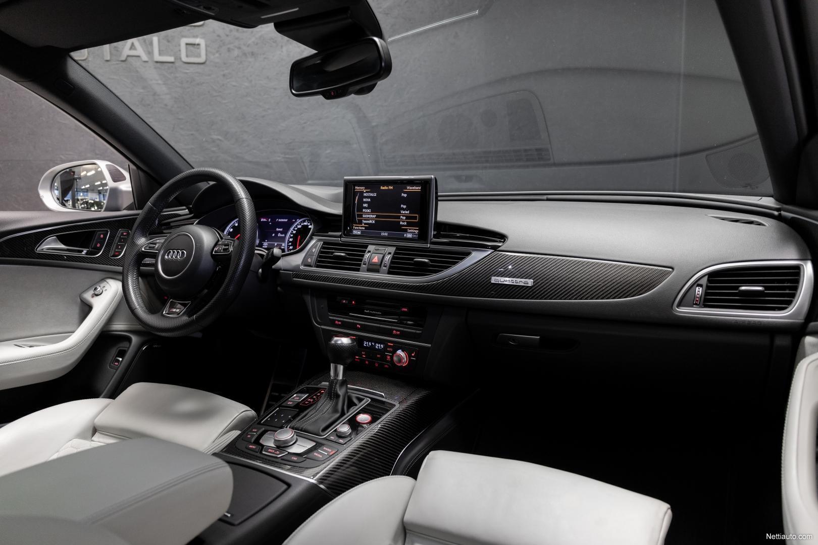Audi RS6 KORKO ALK. 2,99% /RS6 Avant Performance 4,0 V8 TFSI 445 kW quattro  tiptronic / Panorama / HUD/ Bose / Imuovet / Matrix Station Wagon 2016 -  Used vehicle - Nettiauto