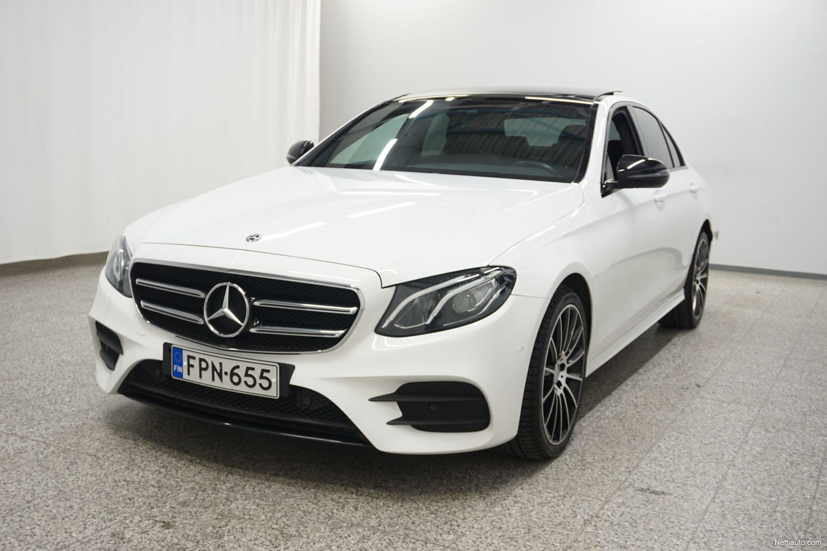 Mercedes Benz E 2 D 4matic A Premium Business Amg Webasto Widescreen Led Ajovalot Neliveto Nayttava E Sedan 18 Used Vehicle Nettiauto