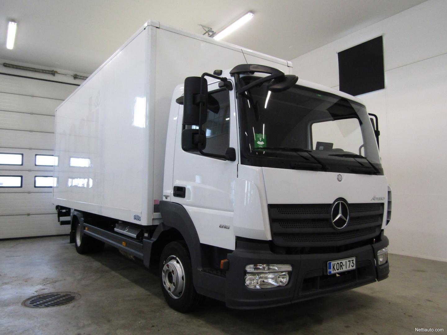 Mercedes-Benz 814 Atego 816 Euro 6 Takalaitanostin A separate load area  2015 - Used vehicle - Nettiauto