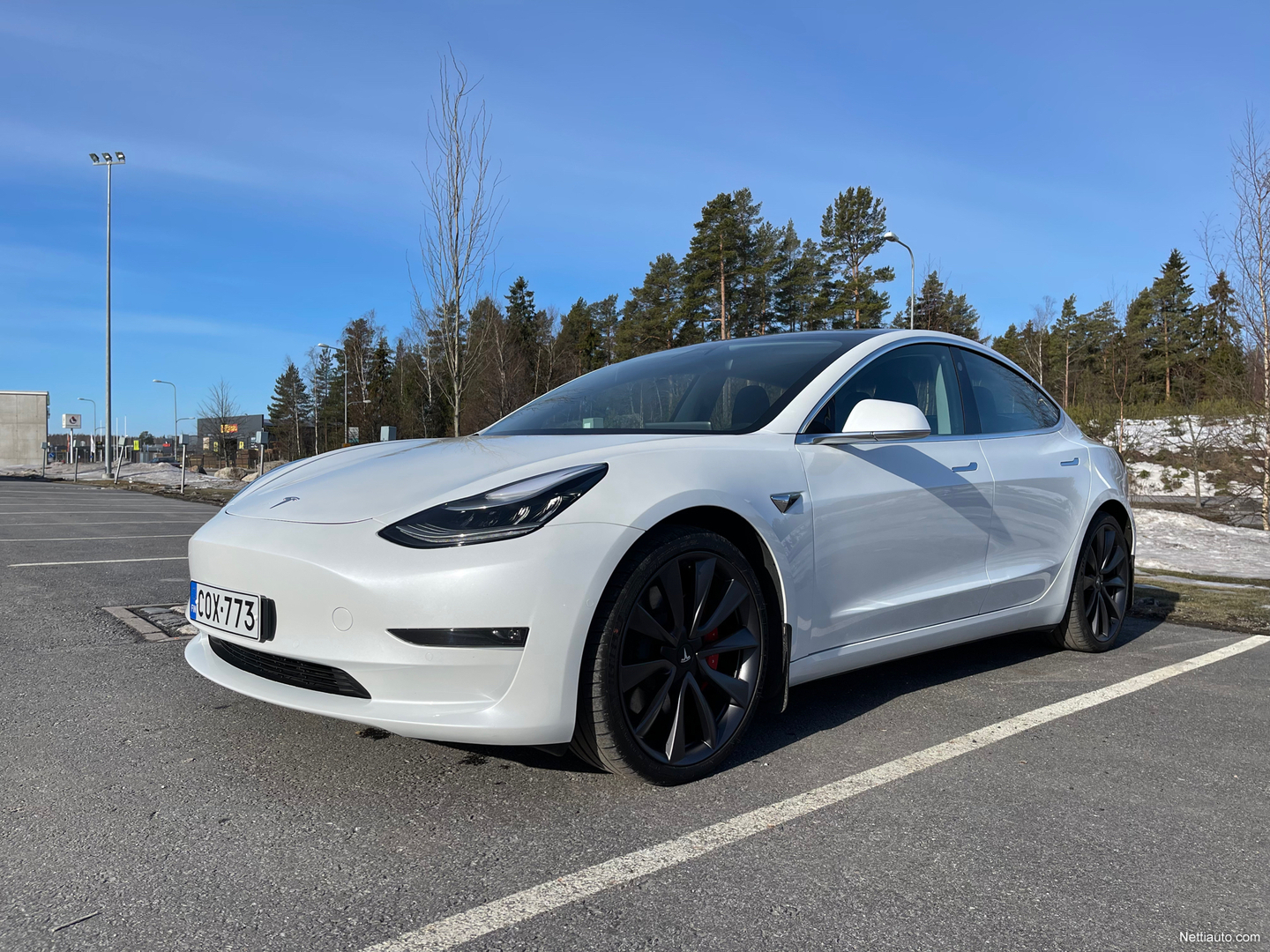 Tesla Model 3 Performance 09/2020 1-omistaja takuu suomiauto Sedan 2020 -  Used vehicle - Nettiauto