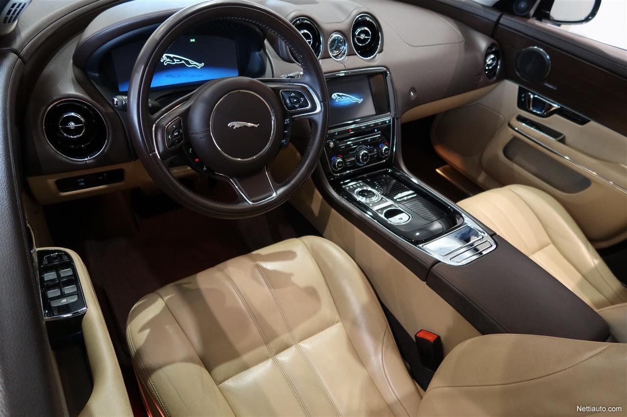 Jaguar XJ 3,0 V6 TD 275 Portfolio**Huom aj. vain 22tkm, Meridian  audio,Panoraama, Bi-Xenon** Porrasperä 2015 - Vaihtoauto - Nettiauto