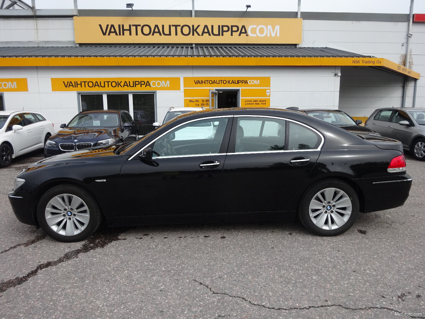 BMW 750 i 4d A U T O M A A T T I Porrasperä 2007 - Vaihtoauto - Nettiauto