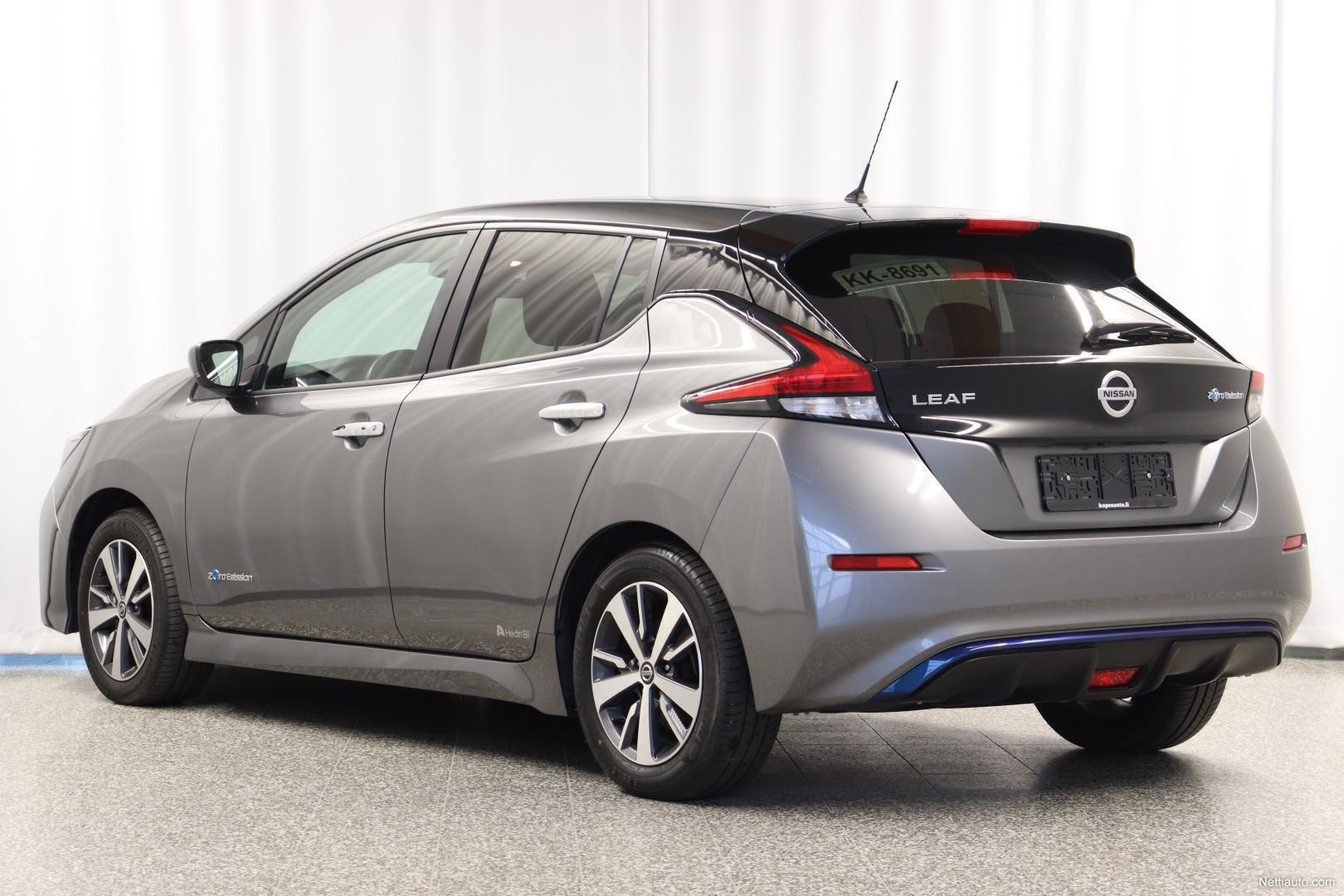 Nissan Leaf Acenta 40 kWh* Korko 4,99* BLIS* Lämmitin* Navi* Kaistavahti*  Keylessgo* Viistoperä 2020 - Vaihtoauto - Nettiauto