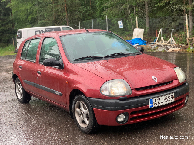 Renault Clio 1.4 5d RN Premium Suomi-auto/ Juuri katsastettu sekä  huollettu/ kahdet hyvät renkaat/ Ilmastointi/ sähkölasit/ penkkilämmitin /  Hatchback 2001 - Used vehicle - Nettiauto