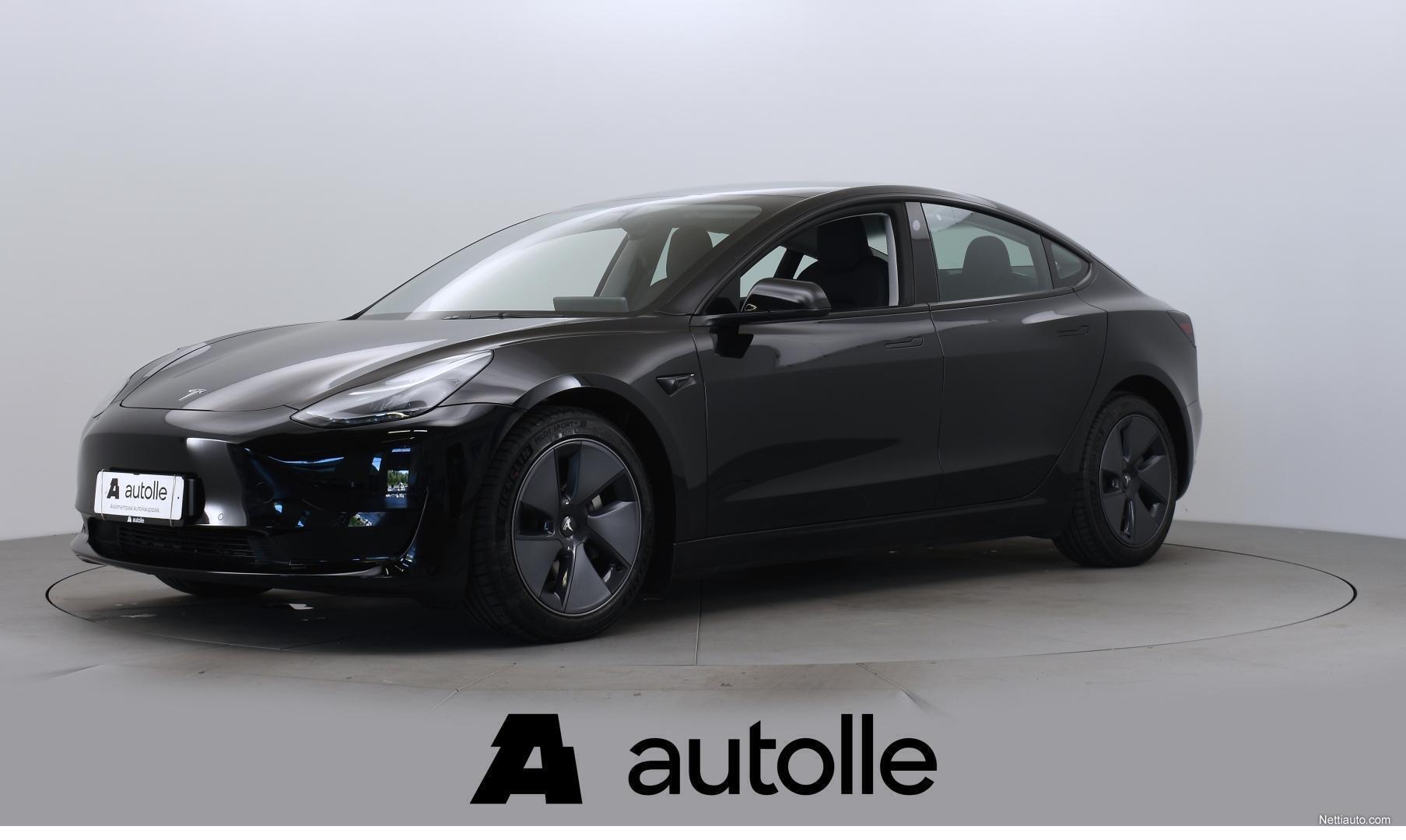 Tesla Model 3 | HIENO | Standard Range Plus | Facelift | ILP | 60kWh LFP- akku | Tarkastettuna | Rahoituksella |Kotiin toimitettuna | Sedan 2022 -  Used vehicle - Nettiauto