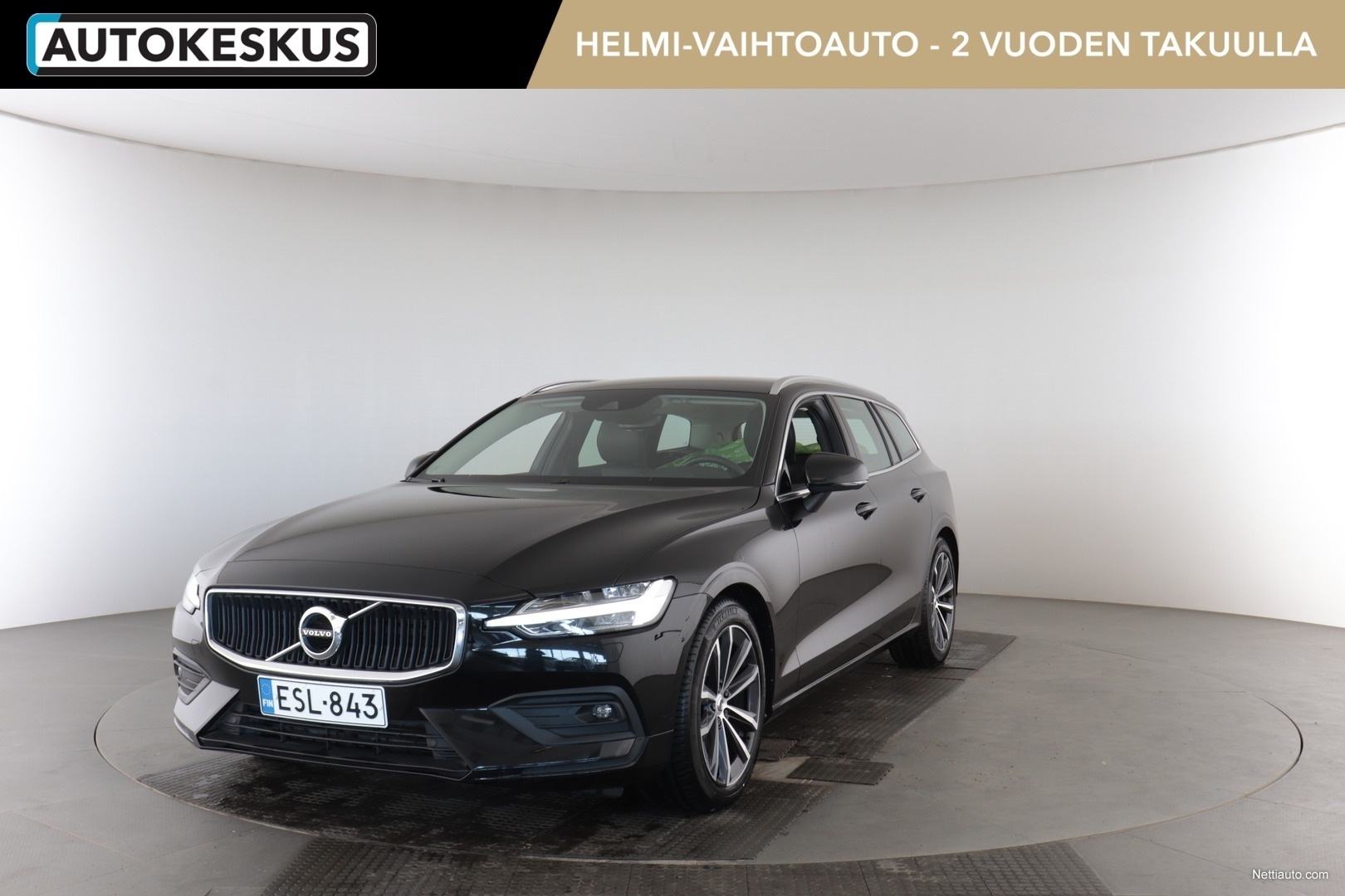 Volvo V60 B4 MHEV Business aut - Turvallinen ja taloudellinen Volvo V60 -  Autokeskus Helmi vaihtoautotakuu 2 vuotta Station Wagon 2020 - Used vehicle  - Nettiauto