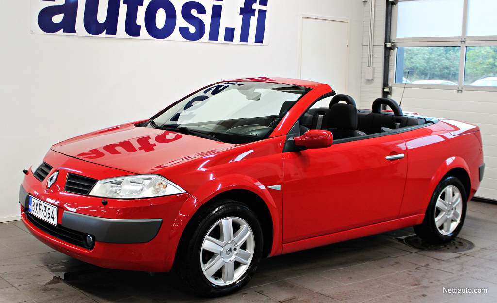 Renault Megane Coupe Cabriolet 1,6 16V Dynamique AT Convertible 2005 - Used  vehicle - Nettiauto