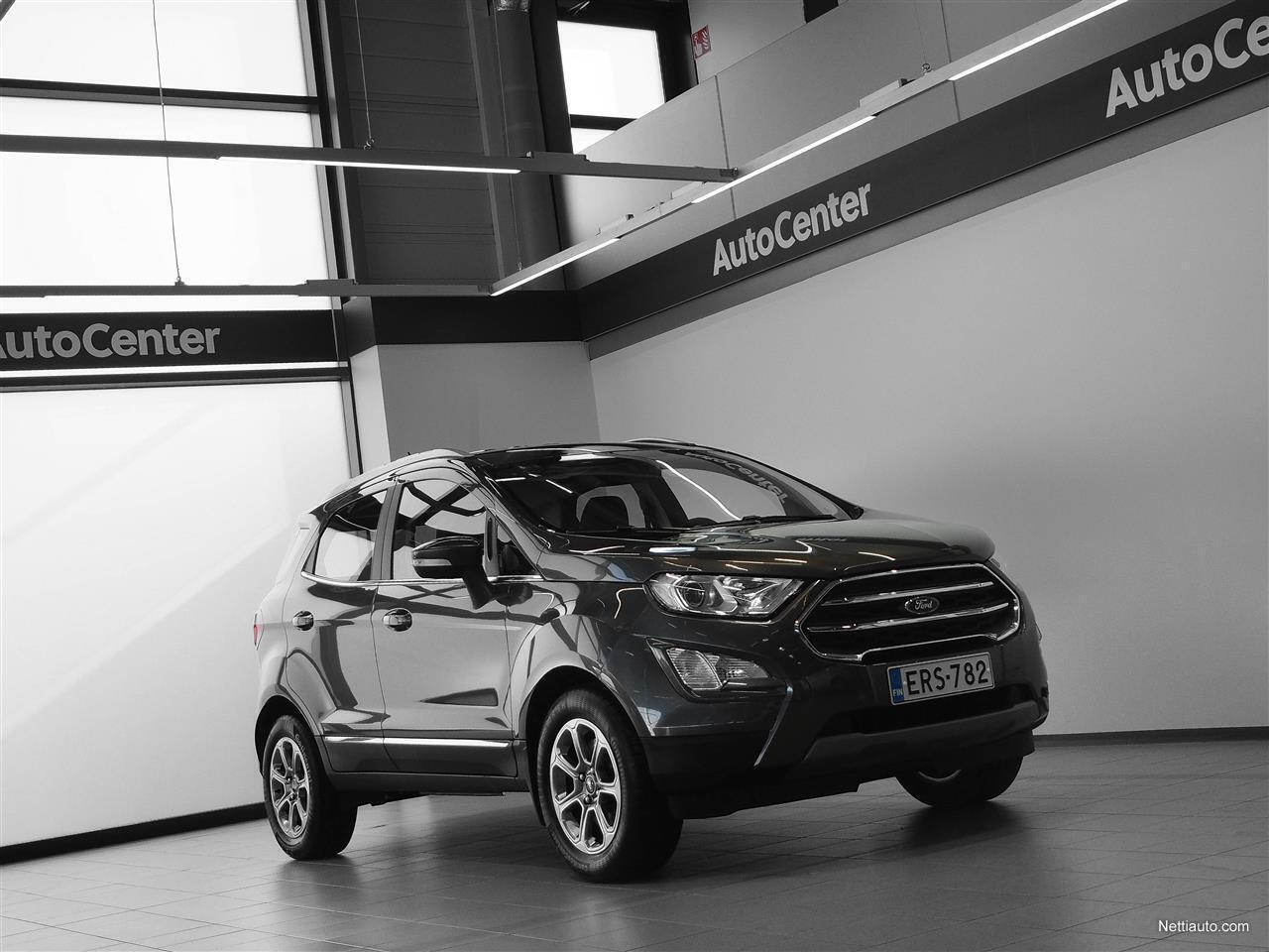 Ford EcoSport 1,0 EcoBoost 140hv M6 Titanium 5ovinen + Osanahka penkit + Vakkari + Bluetooth