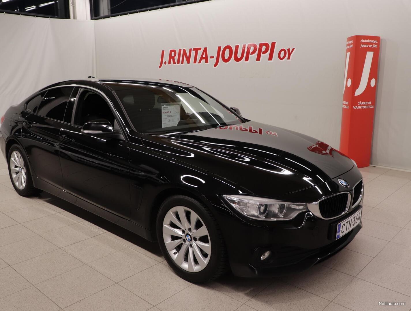 BMW 418 F36 Gran Coupe 418d A Business *** TARJOUS 3.99% KORKO + KULUT,  Kotiintoimitus 0€ Sedan 2015 - Used vehicle - Nettiauto