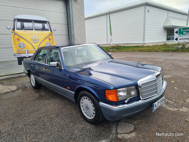 Mercedes-Benz SE 500 SE V8 252hv Automatic * Museorekisteröity *  Ilmastointi * Seuraava katsastus 18.3.2025 * Sedan 1987 - Used vehicle -  Nettiauto
