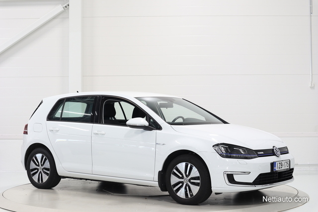 Volkswagen Golf e-Golf 85 kW (115 hv) automaatti - Sähköauto /  ALV-vähennyskelpoinen / Adaptiivinen Vakionopeudensäädin / Mahd saada myö  Hatchback 2017 - Used vehicle - Nettiauto