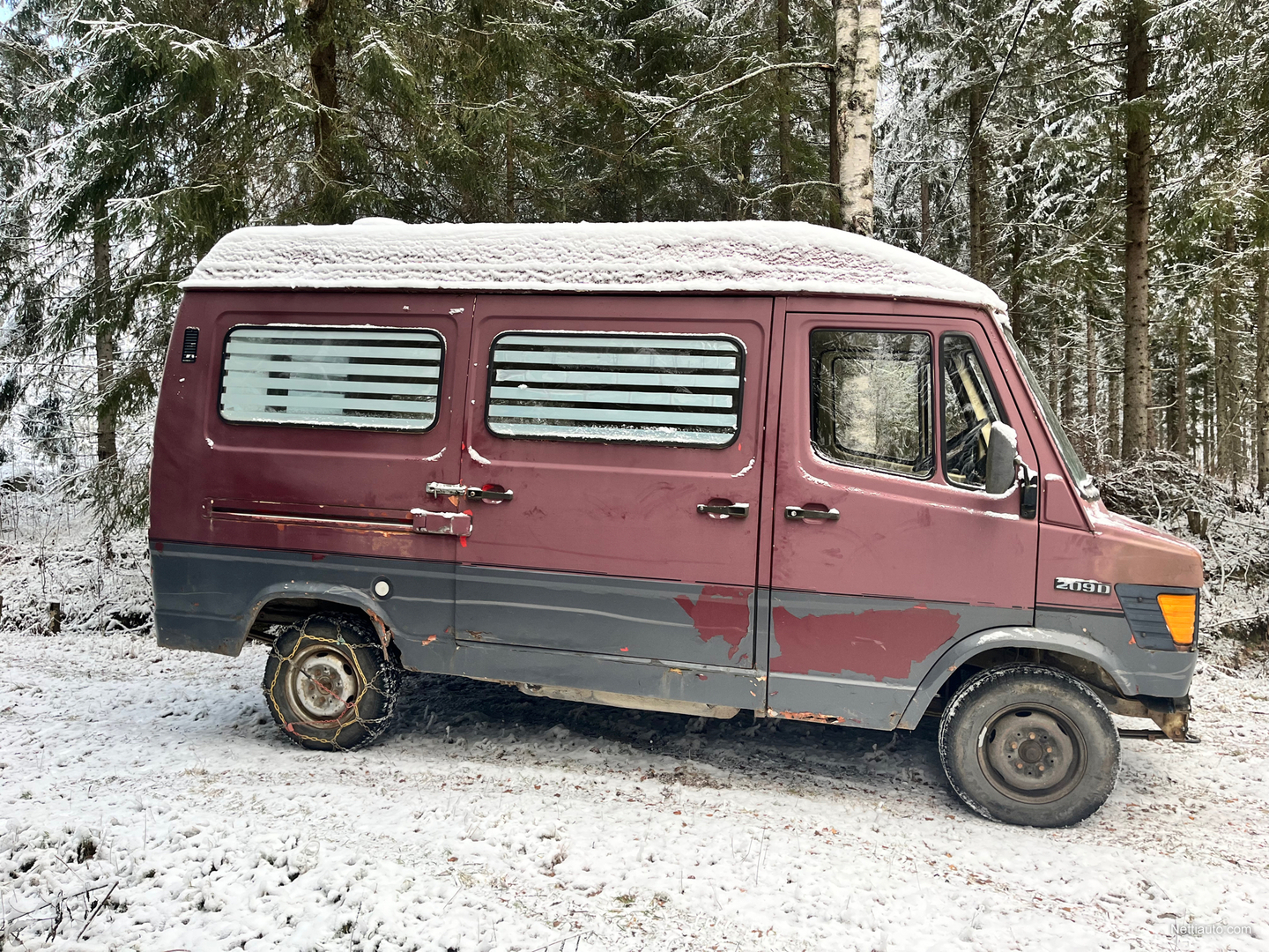 Mercedes-Benz 209 209d Lyhyt - Korkea 1986 - Vaihtoauto - Nettiauto