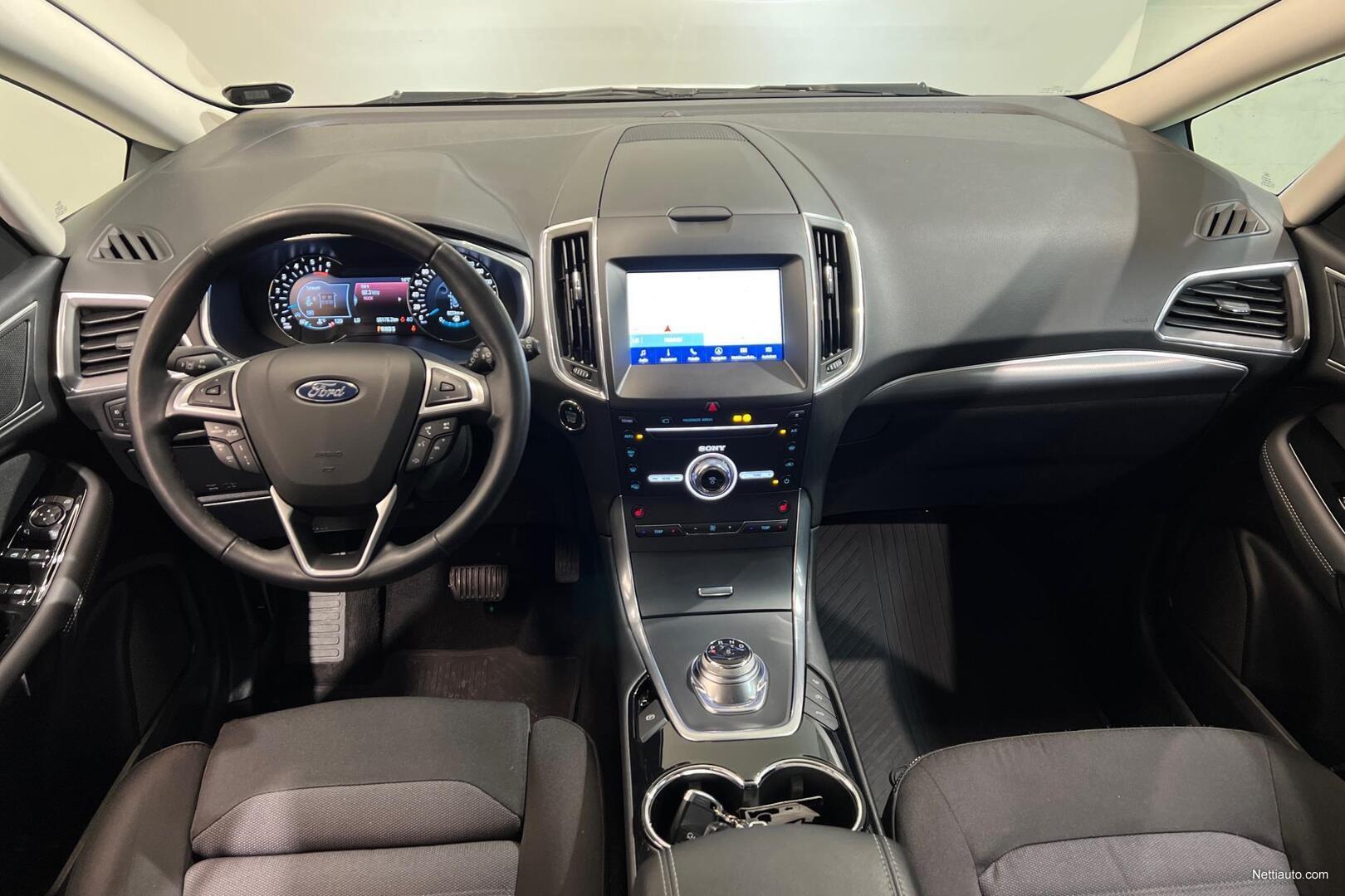 Ford S-MAX 2,0 TDCi EcoBlue 190hv A8 Titanium 5-ovinen // Tehdastakuu /  Huollettu juuri / ACC / Webasto / Tila-auto 2019 - Vaihtoauto - Nettiauto