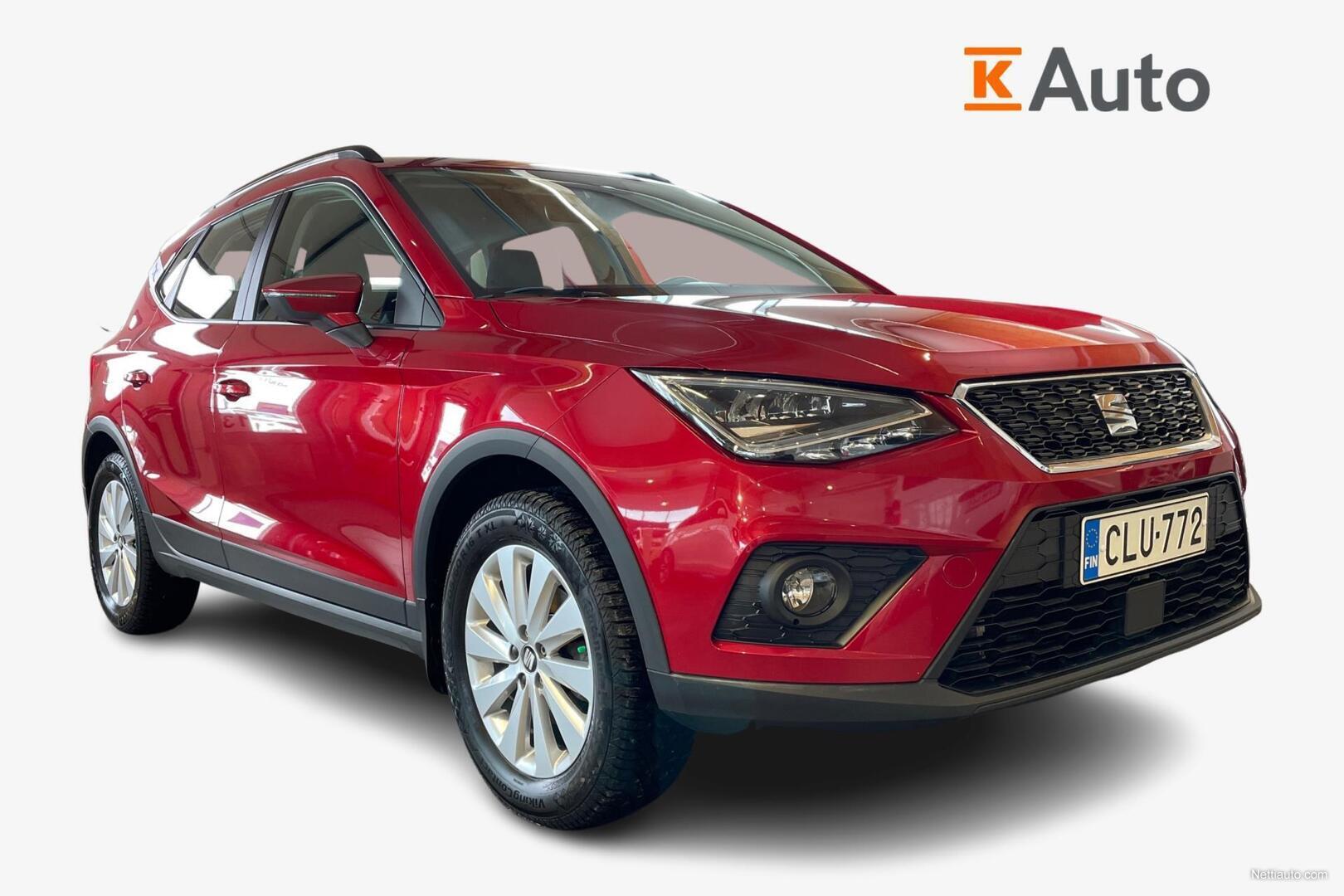 Seat Arona 1,0 EcoTSI 115 Style"" Webasto kaukosäädöllä, LED-ajovalot,  Climatronic -autom. ilmastointi"" Hatchback 2018 - Used vehicle - Nettiauto