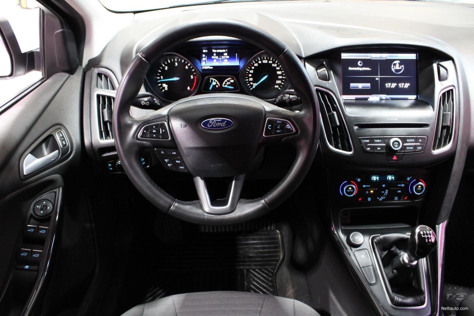Ford Focus 1,5 TDCi 120 hv Start/Stop M6 Wagon Titanium ** Juuri huollettu  / LED / Xenon / Vakionopeudensäädin ** Station Wagon 2016 - Used vehicle -  Nettiauto