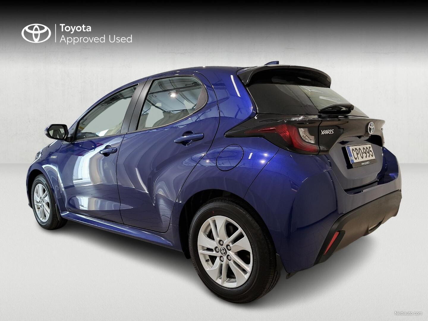 Toyota Yaris 1,5 Hybrid Active 5ov *PLUS-PAKETTI*NAVI*AKKULATURI*SISÄPISTOKE*HUIPPUSIISTI*SUOMI-AUTO*1.OM.*  Viistoperä 2021 - Vaihtoauto - Nettiauto