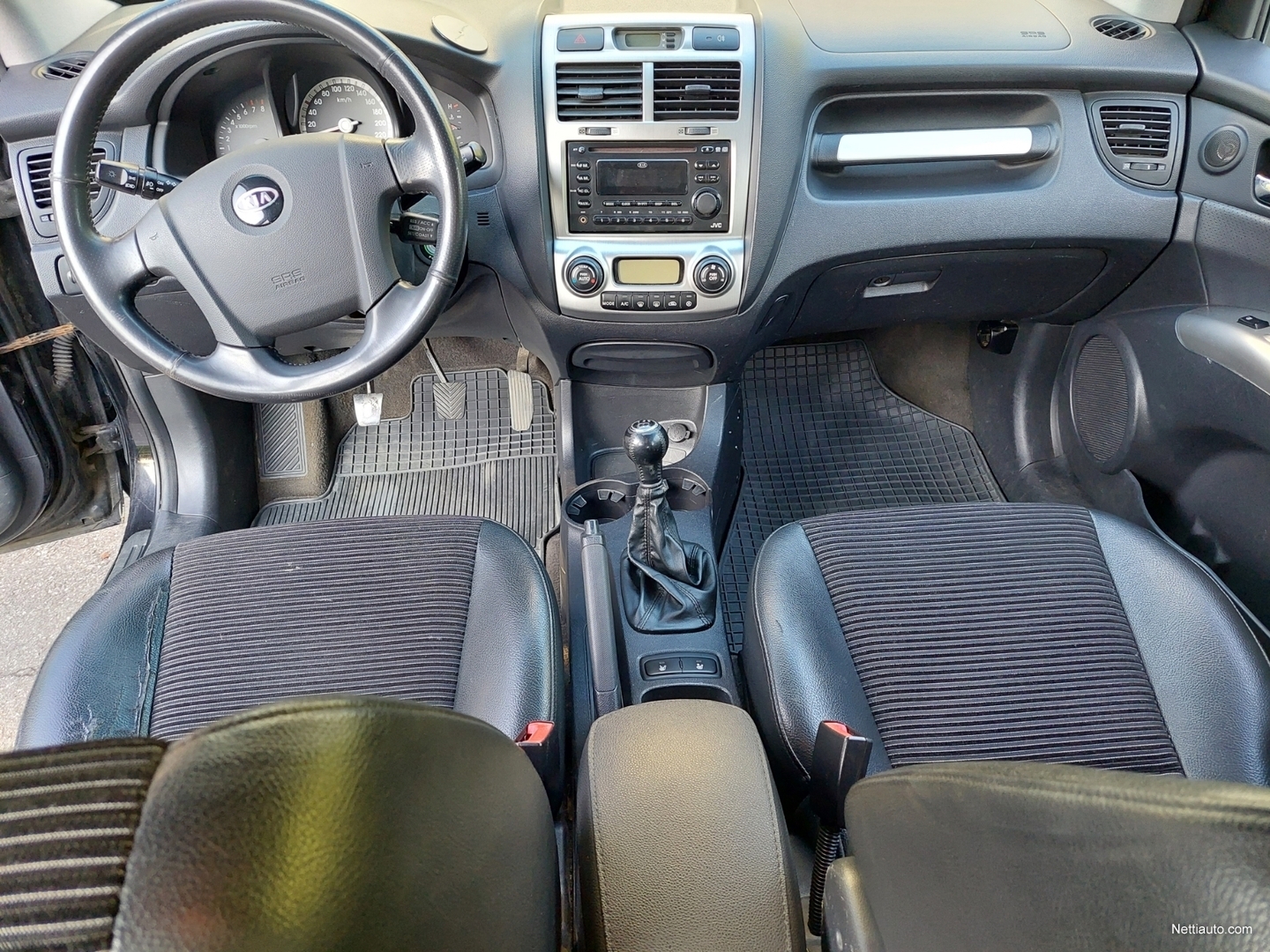 Kia Sportage 2,0 4WD EX Lukko neliveto, tehokas lisävalo, vetokoukku,  korkea maavara, bensa Maastoauto SUV 2006 - Vaihtoauto - Nettiauto