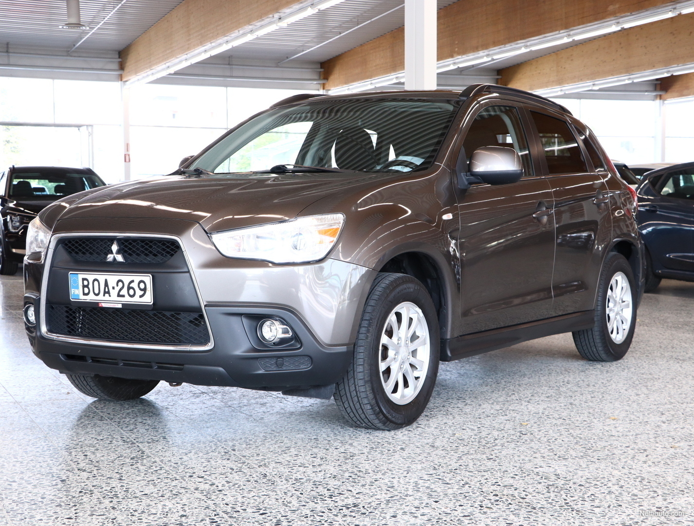 Mitsubishi ASX 1,6 Invite - SUOMIAUTO, 2.OM., VETOKOUKKU - Ilmainen kotiintoimitus! All-terrain SUV 2010 - Used vehicle kuva