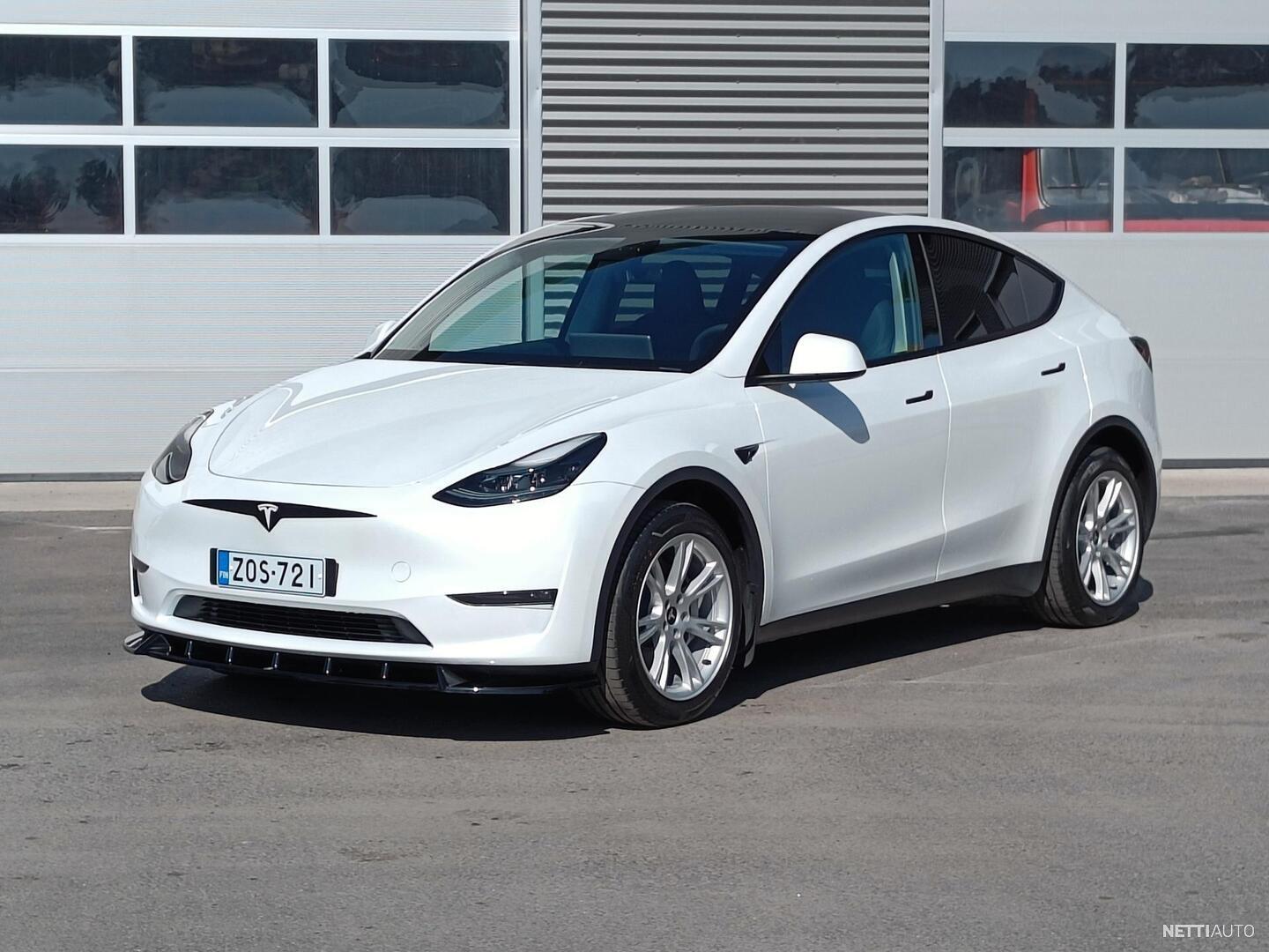 Tesla Model Y Long Range *uusin malli* Saksassa valmistettu, Vetokoukku,  Tuplalasit MPV 2023 - Used vehicle - Nettiauto