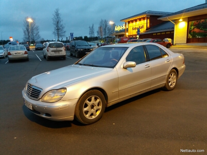 MercedesBenz S 400 CDI 4d A vaihto! Porrasperä 2002 Vaihtoauto MercedesBenz S 400 CDI 4d A vaihto! Porrasperä 2002 Vaihtoauto